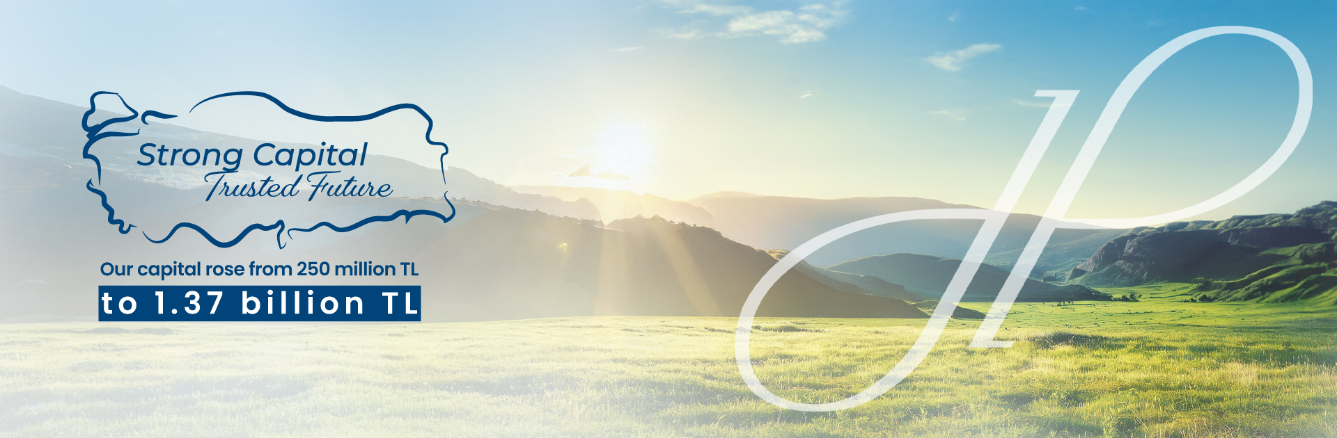 Sermayemizi 250 Milyon TL'den 1 Milyar 377 Milyon TL'ye yükselttik.
